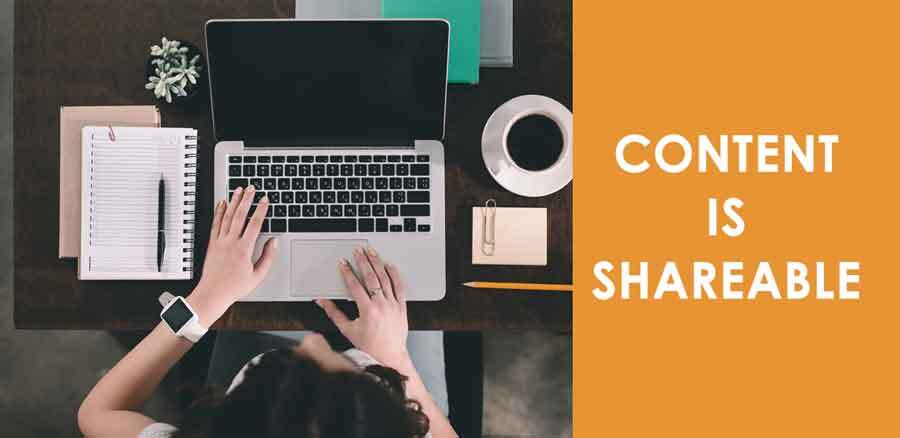 Content Is Shareable