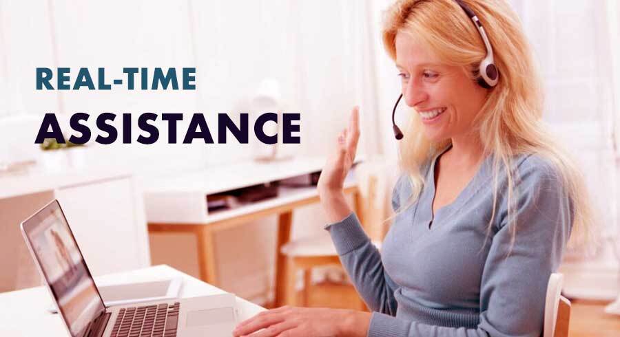 Real-time assistance
